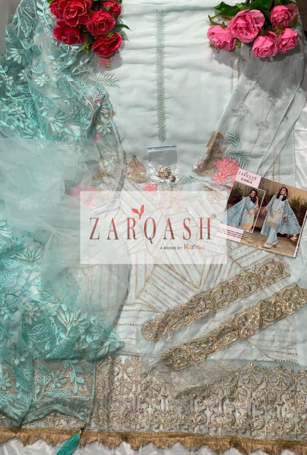 Zarqash Anaya Nx 2105  Georgette Embroidery Pakistani Salwar Suits